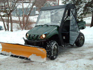 Good at plowing snow 