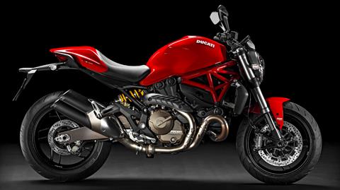 2017 Ducati Monster 821 in Medford, Massachusetts