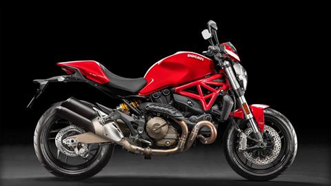2017 Ducati Monster 821 Stripe in Medford, Massachusetts